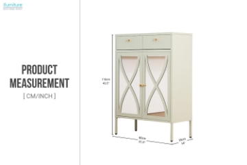 Picture of STARK Steel Frame 43.5"x31.5" Cabinet