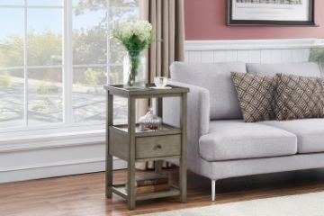 Picture of ELIAN 1 -Drawer End Table (Gray)