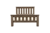 Picture of WESTMINSTER Solid Oak Bed Frame in Queen/Eastern King  Size (Classic Walnut)