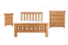 Picture of WESTMINSTER 3PC/4PC/5PC Solid Oak Bedroom Combo in Queen/Eastern King Size