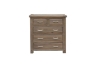 Picture of WESTMINSTER 3PC/4PC/5PC Solid Oak Bedroom Combo in Queen/Eastern King Size (Classic Walnut）