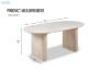 Picture of Dash 71" Dining Table (Natural)