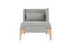 Picture of SWINDON Fabric Lounge Chair (Light Gray)