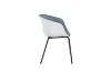 Picture of 【PACK OF 4】FUSION Fabric Arm Chair (Grey)