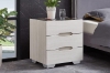 Picture of PALIS Nightstand with Wireless Charging & USB/ USC Port & LED Lights ( White)