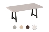 Picture of SYNERGYPLUS Modular Dining System - 63"/71"/78.5" Thick Table Top in 4 Colors with A-Frame Metal Legs