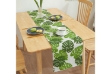 Picture of SINGLE-SIDED Printed Table Runner/Bed Runner (Monstera Leaves) - 13"x71"