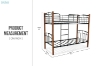 Picture of MINDY Twin-Twin Metal Bunk Bed