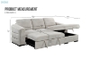 Picture of CHANEL Fabric Corner Sofa Bed with Storage