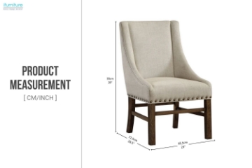 Picture of SELENE Solid Wood Frame Dining Chair