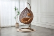 Picture of DAKOTA Rattan Outdoor Hanging Egg Chair (Brown)