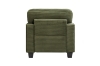Picture of HERBERT Corduroy Sofa Range (Green) - Loveseat + Sofa Set