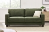 Picture of HERBERT Corduroy Sofa Range (Green) - Loveseat + Sofa Set