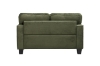 Picture of HERBERT Corduroy Sofa Range (Green) - Loveseat + Sofa Set