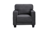 Picture of HERBERT Corduroy Sofa Range (Grey) - Loveseat + Sofa Set