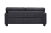 Picture of HERBERT Corduroy Sofa Range (Grey) - Armchair + Loveseat + Sofa Set
