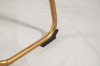 Picture of KRISTA Bar Chair with Golden Legs (Black) - Each