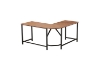 Picture of VITALI 59" L-Shaped Computer Desk (Light Walnut)