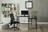 Picture of VITALI 59" L-Shaped Computer Desk (Black) 