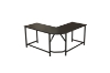Picture of VITALI 59" L-Shaped Computer Desk (Black) 