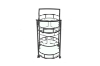 Picture of FLOYD Mobile Serving Cart with 4 Lockable Wheels and Wine Rack