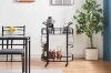Picture of FLOYD Mobile Serving Cart with 4 Lockable Wheels and Wine Rack