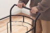 Picture of FLOYD Mobile Serving Cart with 4 Lockable Wheels and Wine Rack