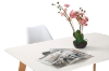 Picture of EFRON 47"/55"/63" 5PC Dining Set (White)