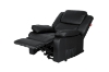 Picture of MATTHEW Power Lift Recliner Chair *Twin Motor with Adjustable Headrest (Black)