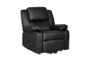 Picture of MATTHEW Power Lift Recliner Chair *Twin Motor with Adjustable Headrest (Black)