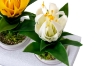 Picture of Set of 3 - ARTIFICIAL Flower Potted Plants 3 Piece Decorative Set