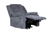Picture of MATTHEW Power Lift Recliner Chair *Twin Motor with Adjustable Headrest (Blue)