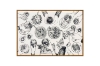 Picture of The Art of Grey Countryside Canvas Painting Wooden Frame Wall Art in 2 Sizes