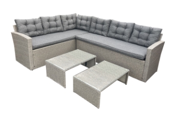 Picture of STELLAN 4PC Sectional Outdoor Lounge Sofa Set