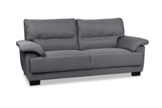 Picture of SOMARA 3/2/1 Seater Sofa Range (Dark Grey) - 3 Seater (Sofa)
