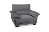 Picture of SOMARA 3/2/1 Seater Sofa Range (Dark Grey) - Armchair+Loveseat+Sofa Set
