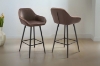 Picture of GOMEZ Accent Bar Chair (Brown) - 2 Chairs in 1 Carton