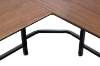 Picture of VITALI 59" L-Shaped Computer Desk (Light Walnut)