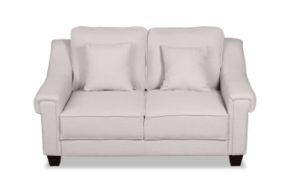 Picture of TURON 3/2/1 Seater Sofa Range (Beige) - 2 Seater (Loveseat)