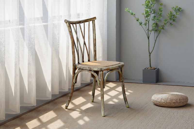 Picture of BERMUDA Dining Chair (Dark Whitewash)
