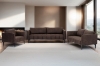 Picture of BARTLET Air Leather Sofa Range (Chocolate)