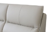 Picture of ROMEO Genuine Leather Bed Frame in Queen/Eastern King Sizes (Light Grey) 