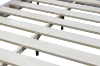 Picture of ROMEO Genuine Leather Bed Frame in Queen/Eastern King Sizes (Light Grey) 