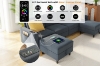 Picture of KINSLEY Modular Sectional Sofa with Wireless Charging, USB & Type-C Ports, and LED Lighting (Dark Grey)