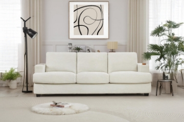 Picture of KIAN 3 Seater Sofa with USB Charging Ports & Cup Holders