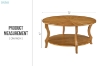 Picture of MARIE D35" Coffee Table with Shelf