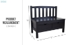 Picture of AUDEN Accent Bench with Drawers