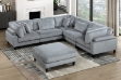 Picture of VIANNA Sectional Modular Sofa Range (Grey)