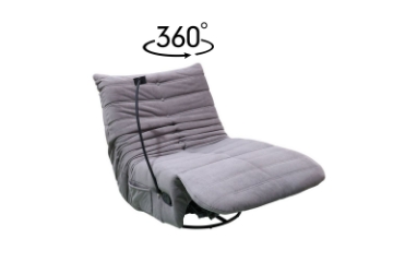 Picture of REPLICA TOGO 360° Swivel Reclining Lounge  Chair with Mobile Holder (Grey)