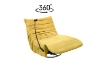 Picture of REPLICA TOGO 360° Swivel Reclining Lounge Chair with Mobile Holder (Yellow) 